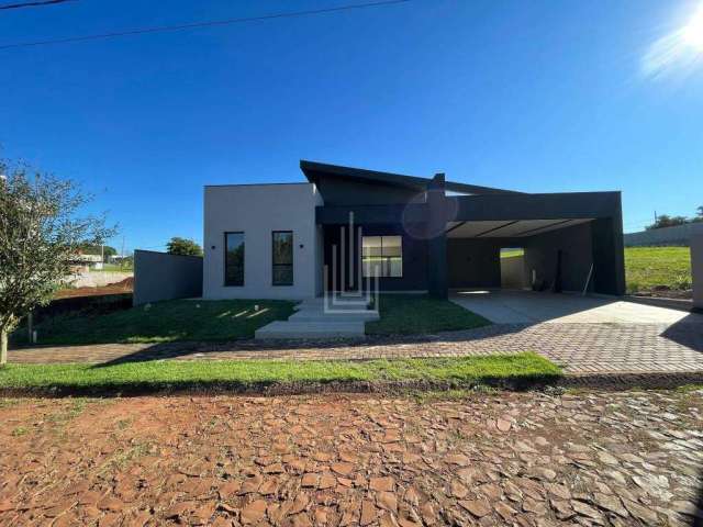 Casa térrea para locação no Condomínio Residencial Villa Conscientia Asa Sul em Foz do Iguaçu.