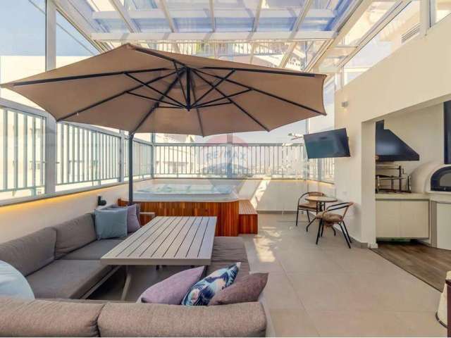 Cobertura Penthouse 160m2,  3 ou 4 suítes, Varanda Retratil com Jacuzzi, Cozinha Gourmet,  4 vagas no Jardim Marajoara R$1.650.000,00