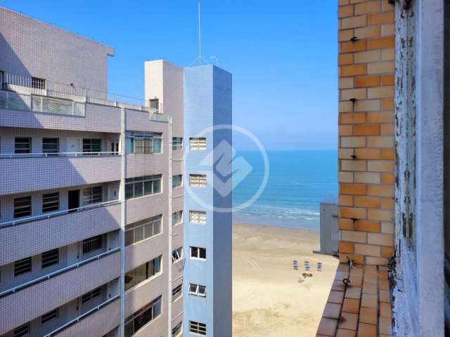 Apartamento amplo pé na areia com vista mar codigo: 76966