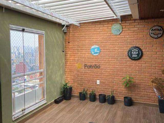 Cobertura com 2 dormitórios à venda, 103 m² por R$ 700.000,00 - Casa Branca - Santo André/SP