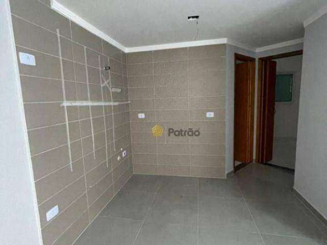 Apartamento com 2 dormitórios à venda, 44 m² por R$ 298.000,00 - Jardim Jamaica - Santo André/SP