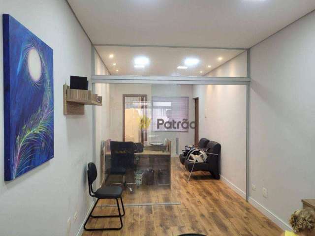 Sala, 28 m² - venda por R$ 200.000,00 ou aluguel por R$ 1.310,00/mês - Centro - São Bernardo do Campo/SP