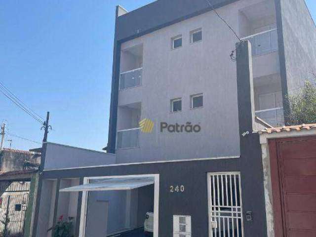 Cobertura com 3 dormitórios à venda, 124 m² por R$ 530.000,00 - Vila Humaitá - Santo André/SP