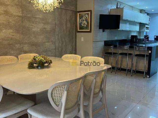 Apartamento com 3 dormitórios à venda, 122 m² por R$ 695.000,00 - Centro - Santo André/SP