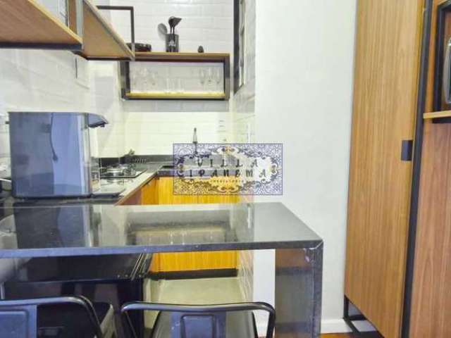 Apartamento com 1 quarto à venda na Rua Bulhões de Carvalho, Copacabana, Rio de Janeiro, 27 m2 por R$ 580.000