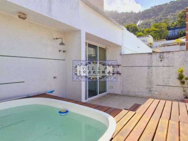 Casa em condomínio fechado com 3 quartos à venda na Rua Mário Pederneiras, Humaitá, Rio de Janeiro, 200 m2 por R$ 1.750.000