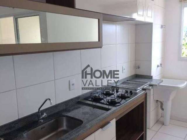 Apartamento com 2 quartos, área de lazer, Residencial Green Ville, Itatiba, a venda por R$ 290.000,00