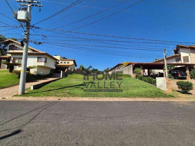 Excelente terreno com 770m², condomínio Green Boulevard, Valinhos, à venda por R$ 950.000,00