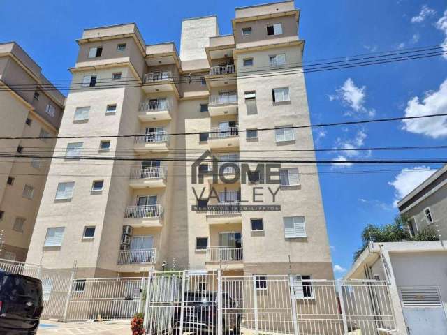 Apartamento com 2 quartos, sendo 1 suíte, sacada, Jardim Monte Verde, Valinhos, à venda por R$ 390.000,00