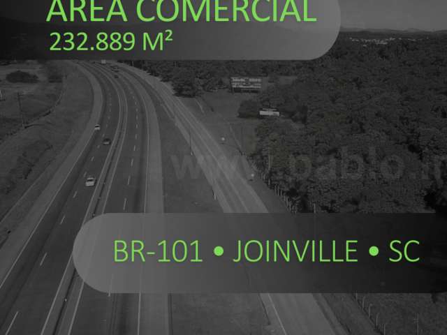 Área Comercial à Venda em Joinville - 232 mil m² - Rod. BR-101