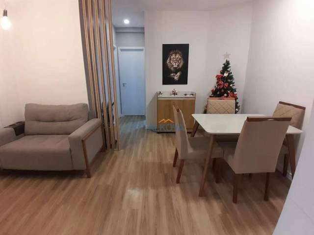 Apartamento com 2 dormitórios à venda, 53 m² por R$ 500.000 - Jardim Uirá - São José dos Campos/SP