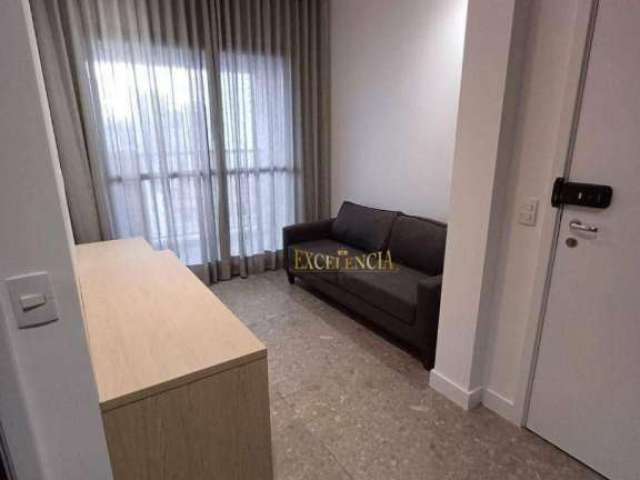 Apartamento com 1 dormitório para alugar, 35 m² por R$ 4.632,00/mês - Consolação - São Paulo/SP