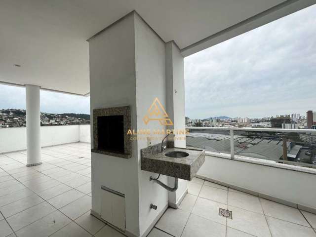 Apartamento incrível no Kobrasol, com enorme terraço e vista panorâmica!!