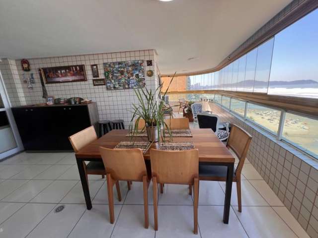 Apartamento de Luxo Frente Mar com Vista Panorâmica, 3 Suítes, na Praia Grande