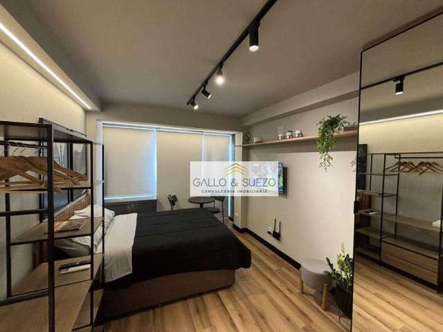 Apartamento para alugar, 27 m² por R$ 4.400,86/mês - Jardim Paulista - São Paulo/SP