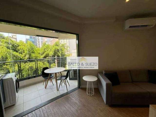 Apartamento c/ 1 dorm., 33 m² - venda por R$ 690.000 ou aluguel por R$ 4.673/mês - Pinheiros - São Paulo/SP