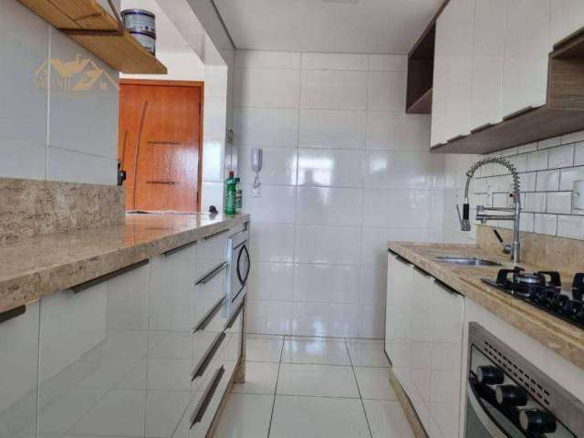 Oportunidade! Lindo Apartamento com 57m², Semi Mobiliado, sendo 2 dormitórios, 1 Banheiro, 1 vaga de garagem, à venda - Jardim do Triunfo – Guarulhos