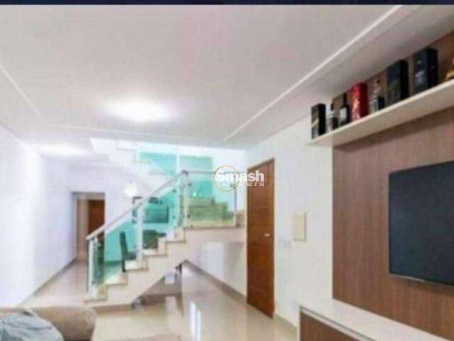 Lindo Sobrado com 3 dormitórios à venda, 110 m² - Jardim Bom Clima - Guarulhos/SP