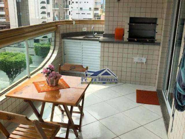 Apartamento com 3 dormitórios à venda, 117 m² por R$ 590.000,00 - Vila Assunção - Praia Grande/SP