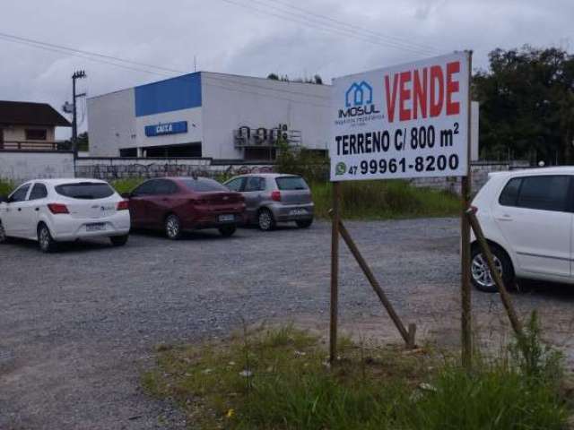 Terreno à venda na Rua Quinze de Novembro, 7877, Vila Nova, Joinville, 800 m2 por R$ 1.040.000