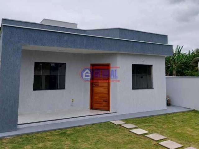 Casa em condomínio fechado com 3 quartos à venda na Avenida Prefeito Alcebíades Mendes, São José do Imbassaí, Maricá, 86 m2 por R$ 420.000