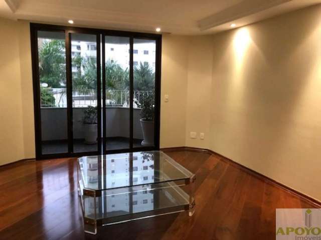 Apartamento Campo Belo 4 dormitórios, 2 suítes, 4 vagas 252m²