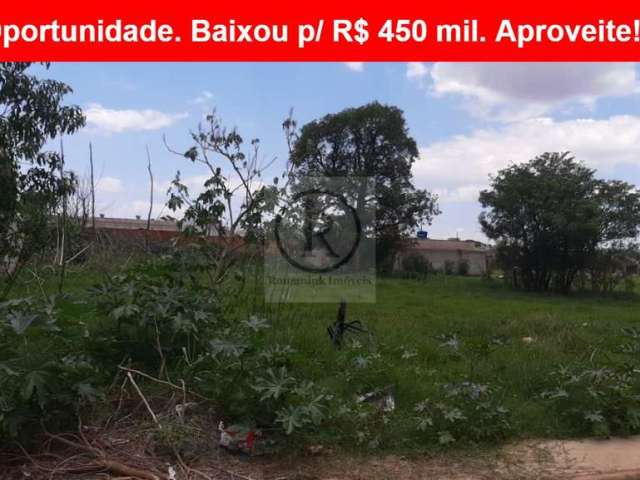 Lote de terreno (22m x 62m), área total 1.364m, bairro Jd. Primavera, Arapongas - Pr. Pronto para construir. Oportunidade - Apenas 450.000,00