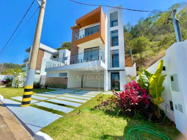 Casa em condomínio fechado com 4 quartos à venda na Rua Clorofila, 170, Terras Altas, Juiz de Fora, 353 m2 por R$ 1.500.000