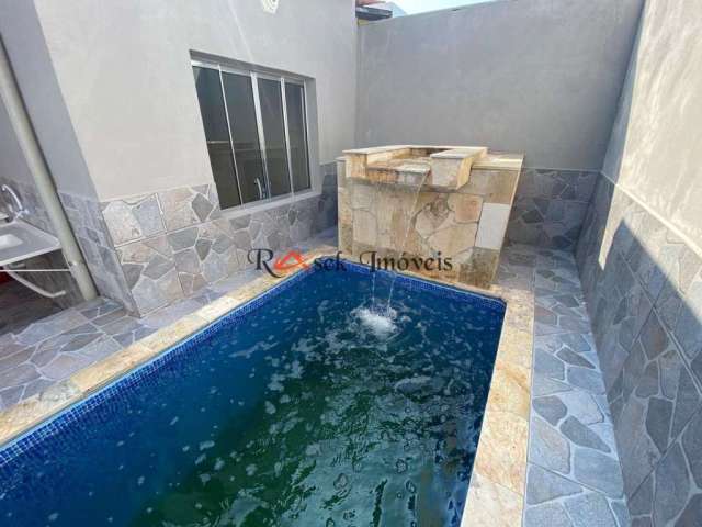 Casa com 2 quartos à venda na Rua Luiz Rodrigues, 700, Florida Mirim, Mongaguá, 70 m2 por R$ 290.000