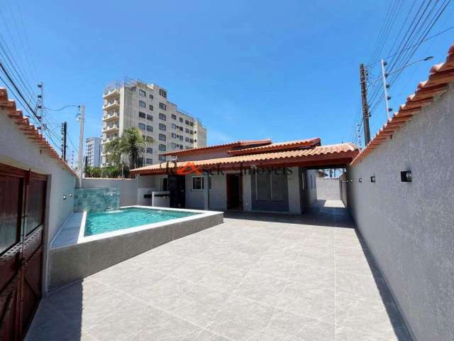 Casa com 3 dorms, Vila Atlântica, Mongaguá - R$ 720 mil, Cod: 2054