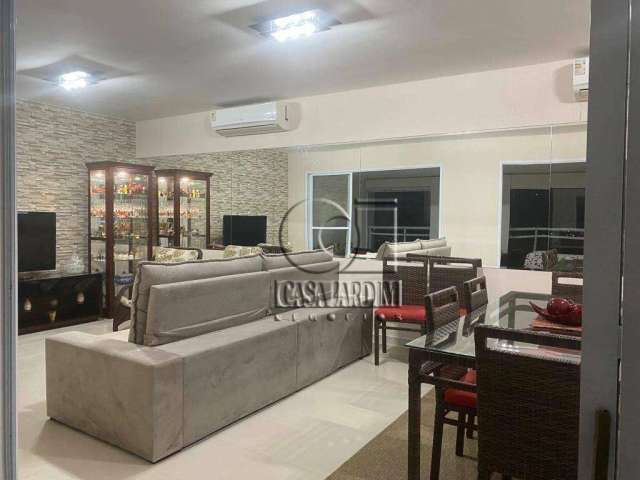 Apartamento com 3 dormitórios à venda, 158 m² por R$ 1.185.000,00 - Edifício Enseada Verdemar - Guarujá/SP