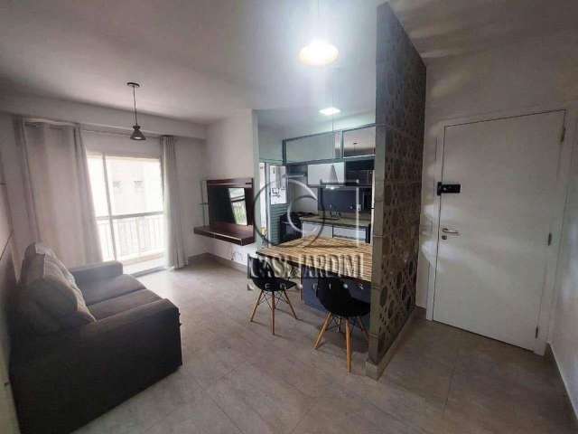 Apartamento com 1 dormitório para alugar, 50 m² por R$ 4.675,84/mês - Edifício Hit - Barueri/SP