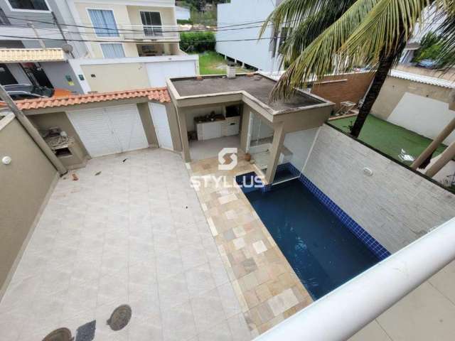 Casa em condomínio fechado com 4 quartos à venda na Rua Ciro Aranha, Vargem Pequena, Rio de Janeiro, 179 m2 por R$ 1.100.000