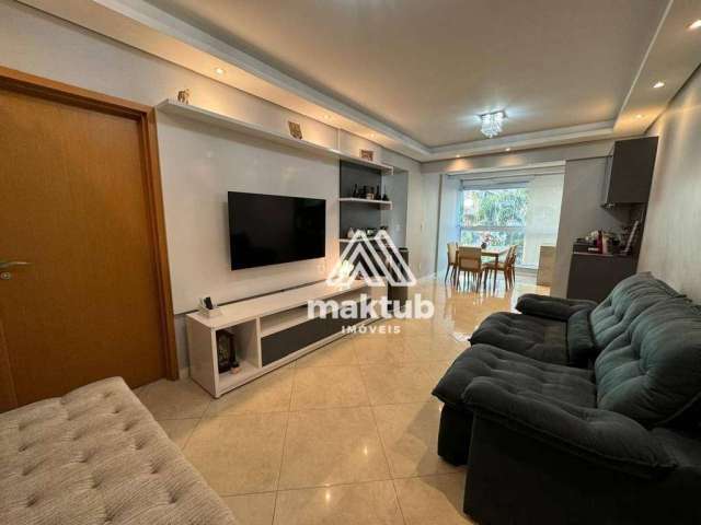 Apartamento com 2 dormitórios à venda, 78 m² por R$ 740.000,00 - Campestre - Santo André/SP