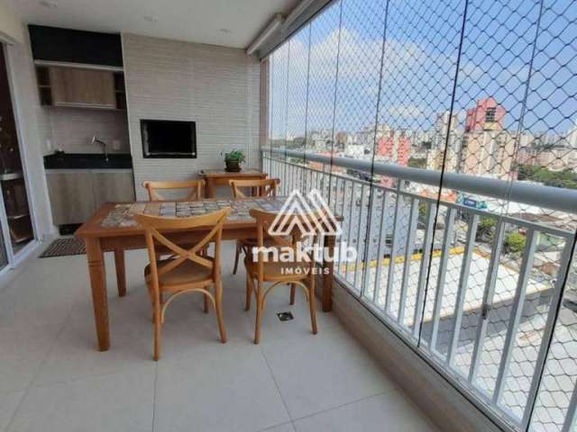 Apartamento com 3 dormitórios à venda, 115 m² por R$ 1.100.000,00 - Vila Valparaíso - Santo André/SP