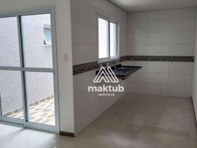 Apartamento com 2 dormitórios e 1 suíte  à venda, 60 m² por R$ 394.000 - Jardim Stella - Santo André/SP