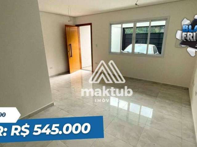 Sobrado com 2 dormitórios à venda, 70 m² por R$ 545.000,00 - Vila Camilópolis - Santo André/SP