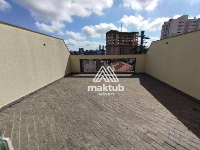 Cobertura à venda, 100 m² por R$ 540.000,00 - Campestre - Santo André/SP