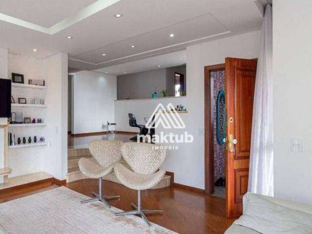 Apartamento com 3 dormitórios à venda, 173 m² por R$ 1.090.000,00 - Vila Bastos - Santo André/SP