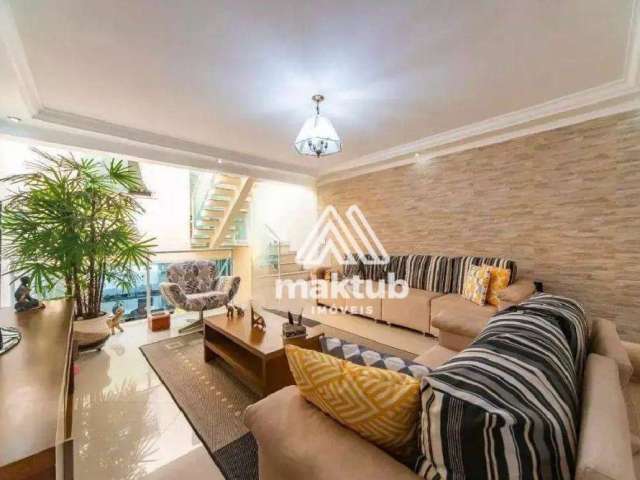 Sobrado com 4 dormitórios à venda, 233 m² por R$ 1.590.000,00 - Vila Eldízia - Santo André/SP