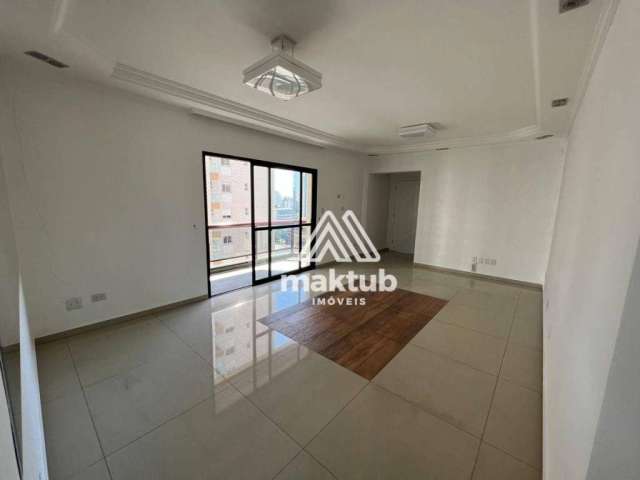 Apartamento com 3 dormitórios, sendo 2 suítes à venda, 150 m² por R$ 955.000 - Centro - Santo André/SP