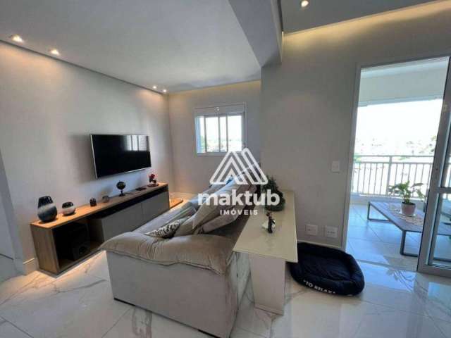 Apartamento com 2 dormitórios à venda, 75 m² por R$ 719.900,00 - Paraíso - Santo André/SP