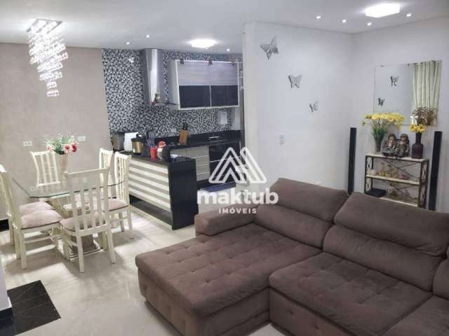 Sobrado com 3 dormitórios à venda, 169 m² por R$ 815.000,00 - Campestre - Santo André/SP