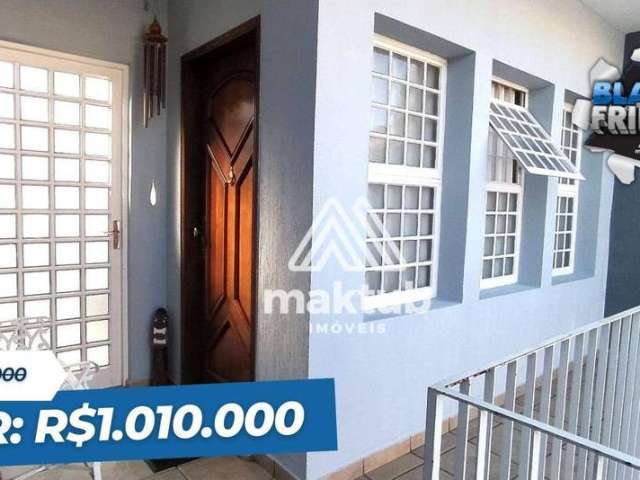 Casa com 3 dormitórios à venda, 231 m² por R$ 1.010.000,00 - Vila Pires - Santo André/SP