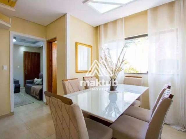 Sobrado à venda, 108 m² por R$ 690.000,00 - Vila Assunção - Santo André/SP