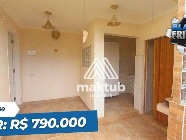 Sobrado com 3 Quartos à venda, 140 m² por R$ 790.000 - Jardim - Santo André/SP