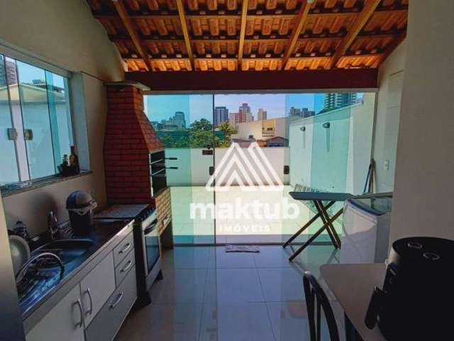 Cobertura à venda, 129 m² por R$ 550.000,00 - Vila Santa Teresa - Santo André/SP