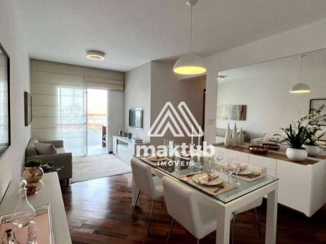 Apartamento com 3 dormitórios à venda, 86 m² por R$ 831.000,00 - Vila Alzira - Santo André/SP