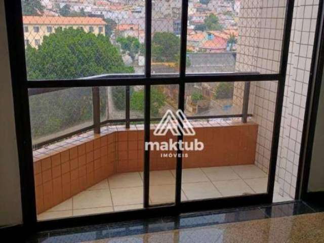 Apartamento com 3 dormitórios à venda, 86 m² - Vila Scarpelli - Santo André/SP