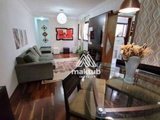 Apartamento com 3 dormitórios à venda, 88 m² por R$ 550.000,00 - Campestre - Santo André/SP